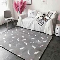 Thảm trải sàn caro nhung 1.9m*2m1