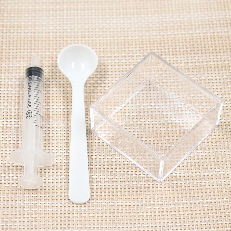 bột sữa dê 50gr  và dụng cụ pha dành cho hamster, thỏ, bọ, sóc, nhím,....