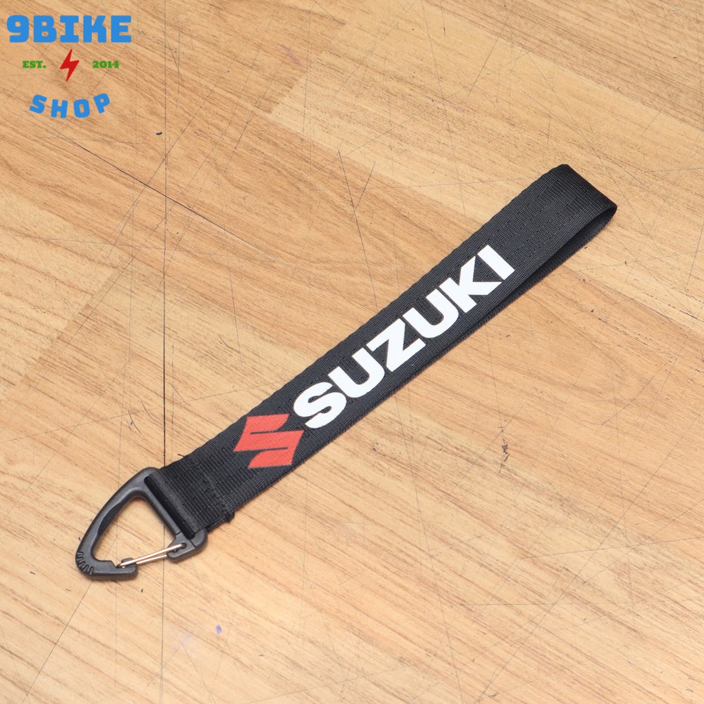 Móc khóa vải hoa văn Suzuki