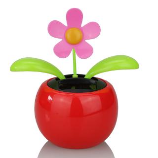 Chậu hoa trang trí xe hơi có thể di chuyển nhờ vào năng lượng mặt trời