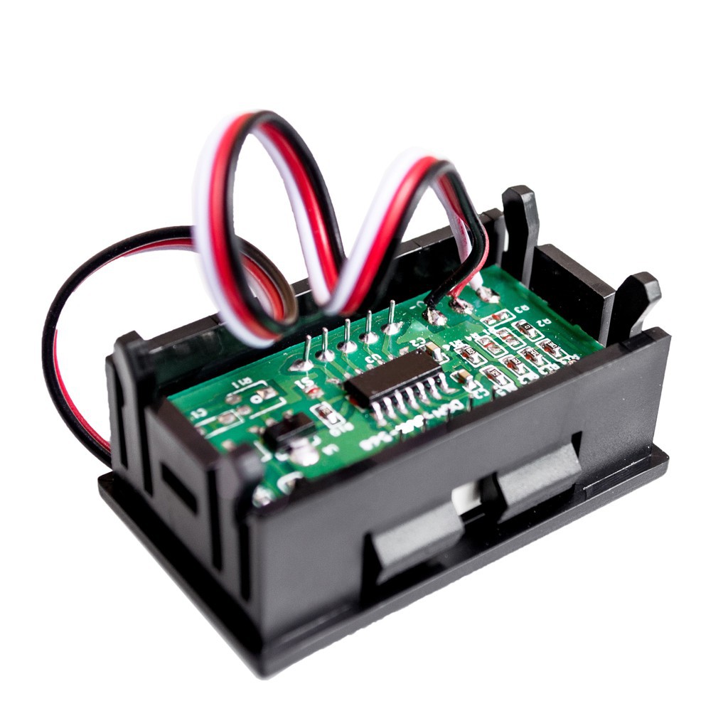 Vôn kế điện tử màu đỏ  0.56 Inch 4.5-30V Dc cho xe hơi | BigBuy360 - bigbuy360.vn