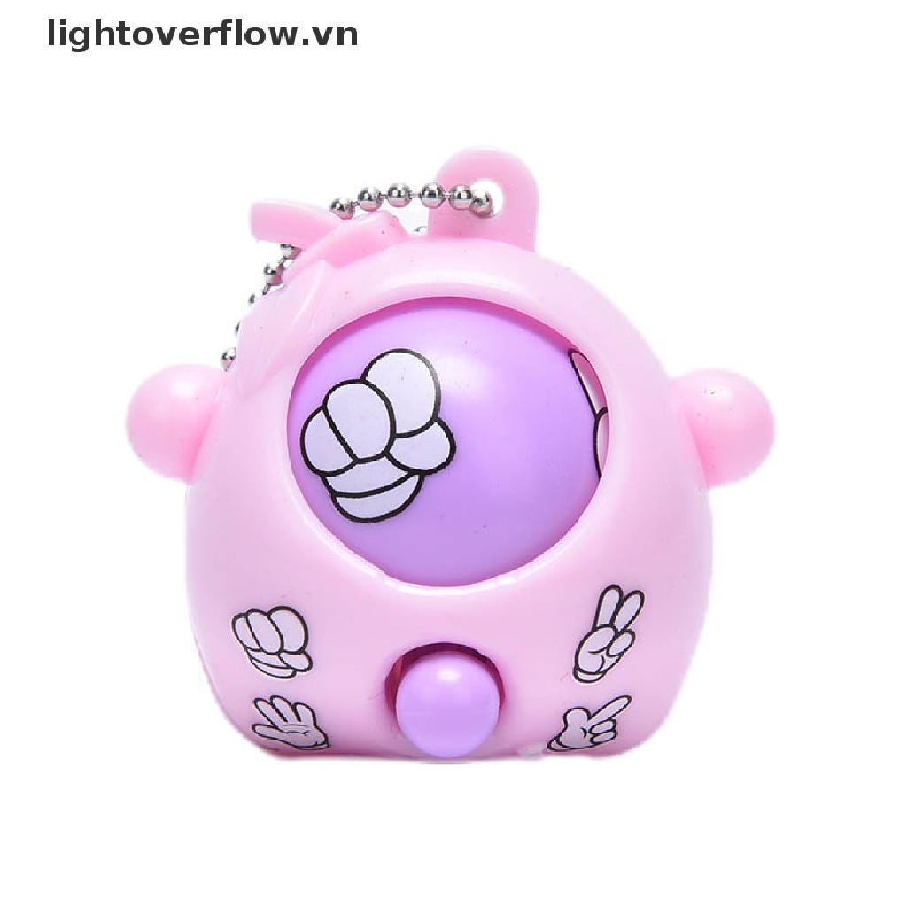 [lightoverflow] Kéo Bấm Ngón Tay Chơi Trò Chơi Rock Mini Tinh Tế