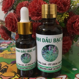 Tinh dầu bạc hà nguyên chất: 100ml