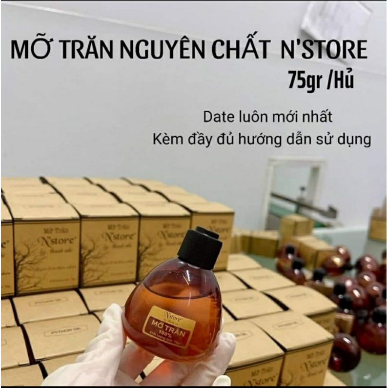 Mỡ trăn N'store hỗ trợ nhiều chức năng 75ml