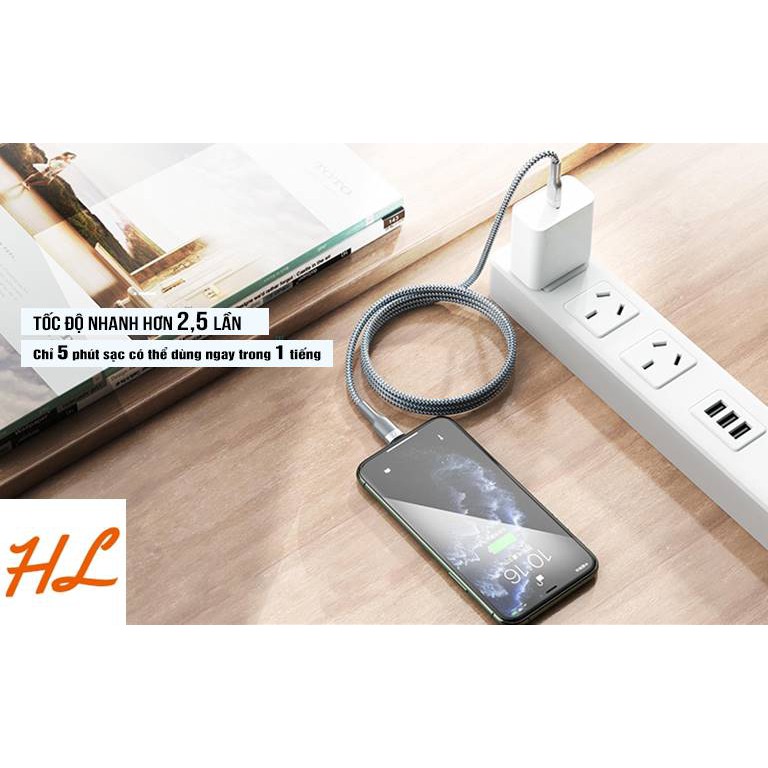 Cáp Sạc Nhanh Type-C to 20W Remax RC-009i-- Hưng Long PC