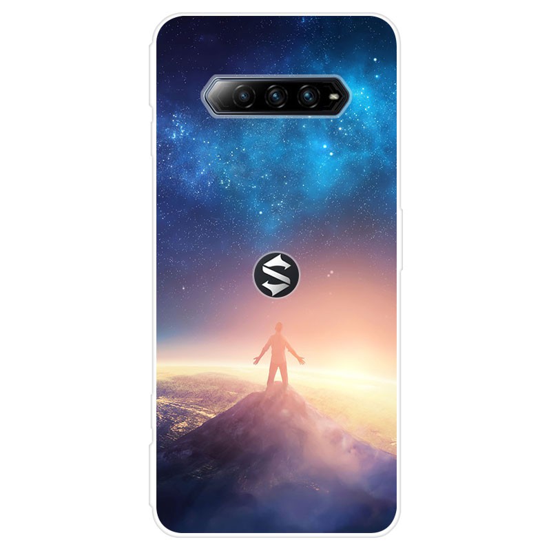 Xiaomi Black Shark 4 Case Silicone TPU Back Cover Cartoon Soft Phone Case