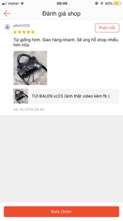 TÚI BALEN da thường sz23 ( sẵn )