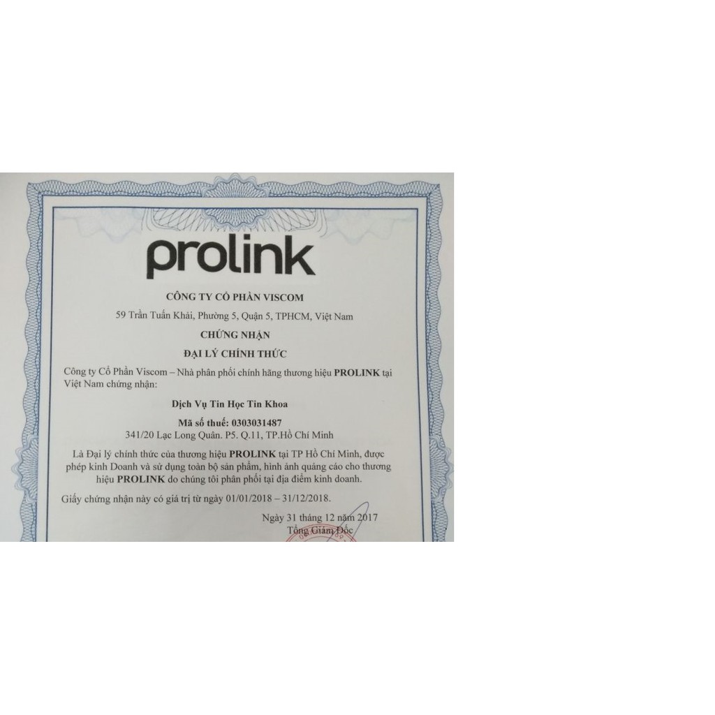 Cáp Audio 2 Đầu RCA - PROLINK MP101 - Cáp hoa sen 4 đầu Prolink mp101