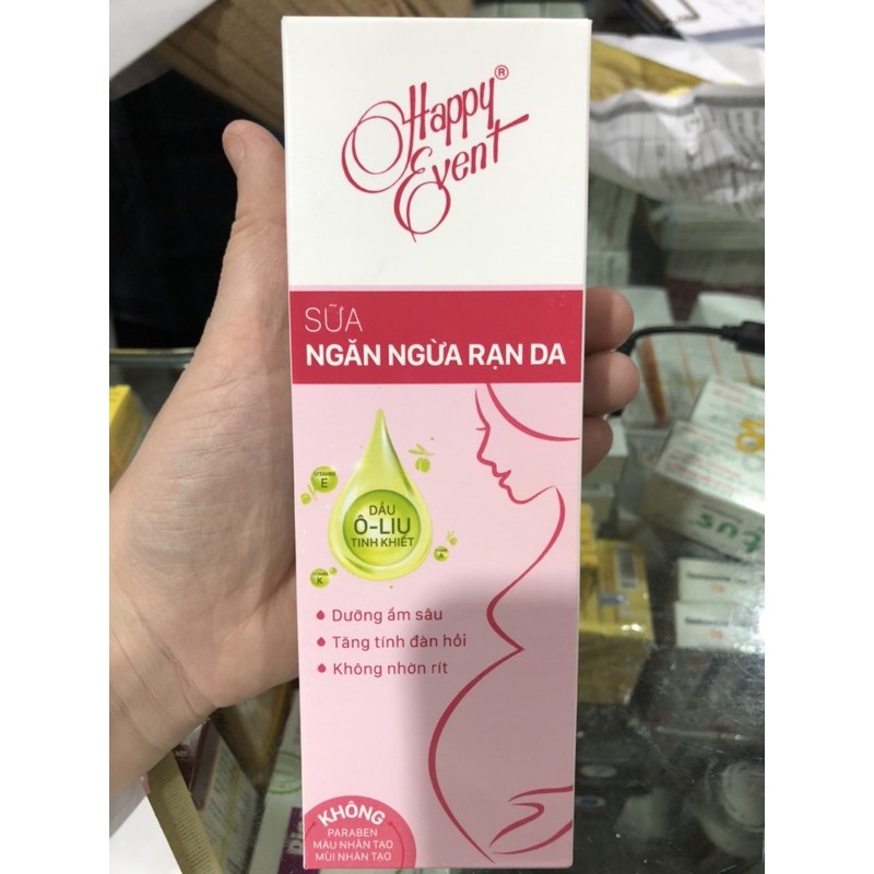 HAPPY EVEN-SỮA NGĂN NGỪA RẠN DA CHO MẸ BẦU 100ml