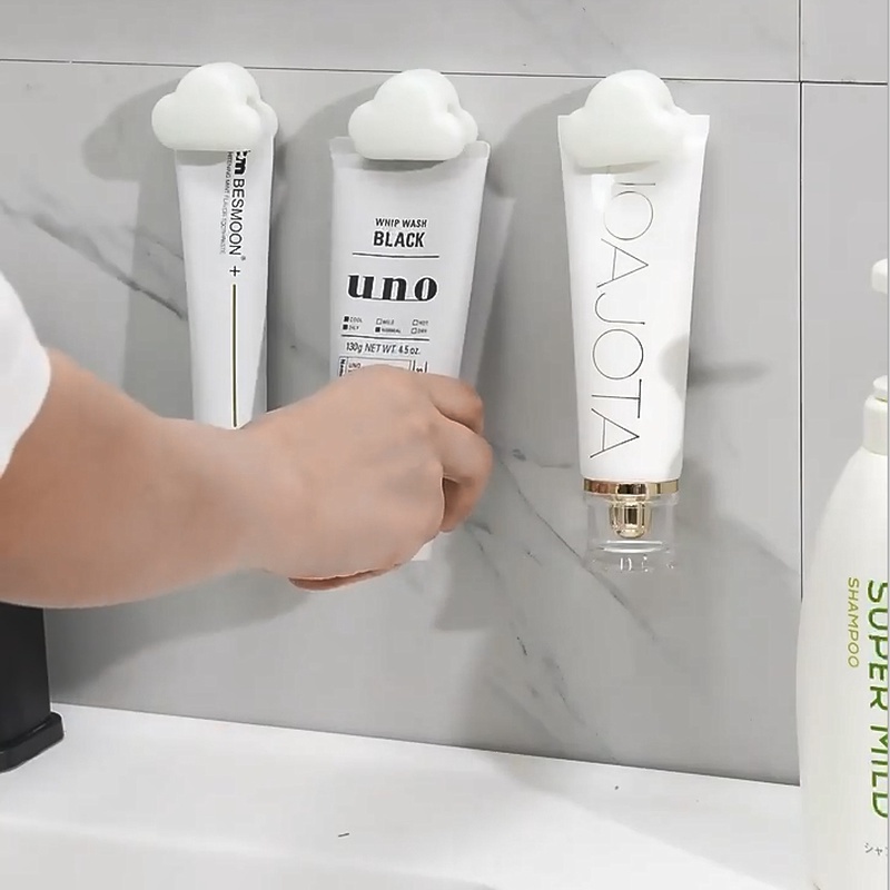 Giá Treo Khăn / Kẹp Gắn Tường Hình Đám Mây Đơn Giản Sáng Tạo