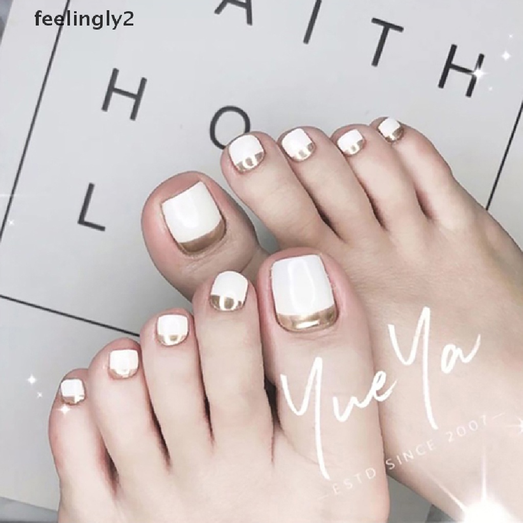 Set 500 Móng Chân Giả Trang Trí Nghệ Thuật