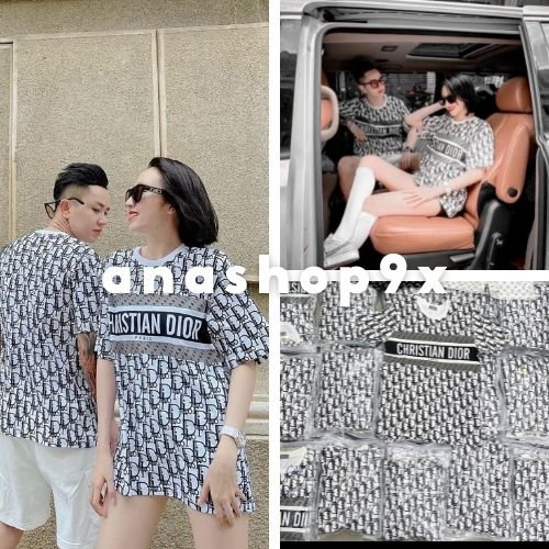 Áo phông tay lỡ Unisex chất su mềm kiểu dáng Hàn Quốc Anashop9x