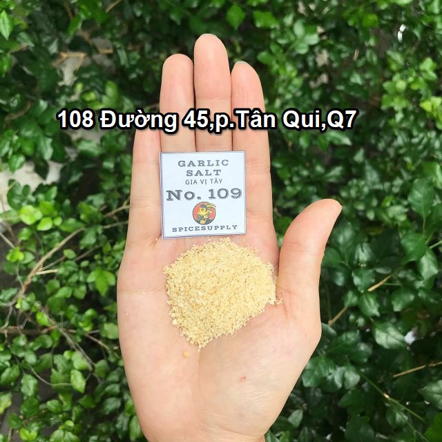 1kg Garlic Salt - Muối Tỏi Gia Vị healthy giảm cân meal plan fitness
