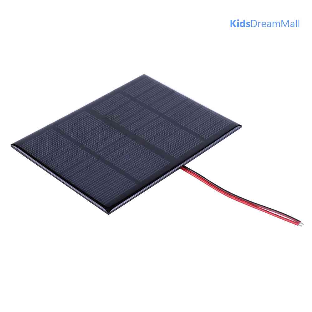 Tấm Năng Lượng Mặt Trời Mini 3W 12V Cho Pin 9-12V Pin/Điện Thoại