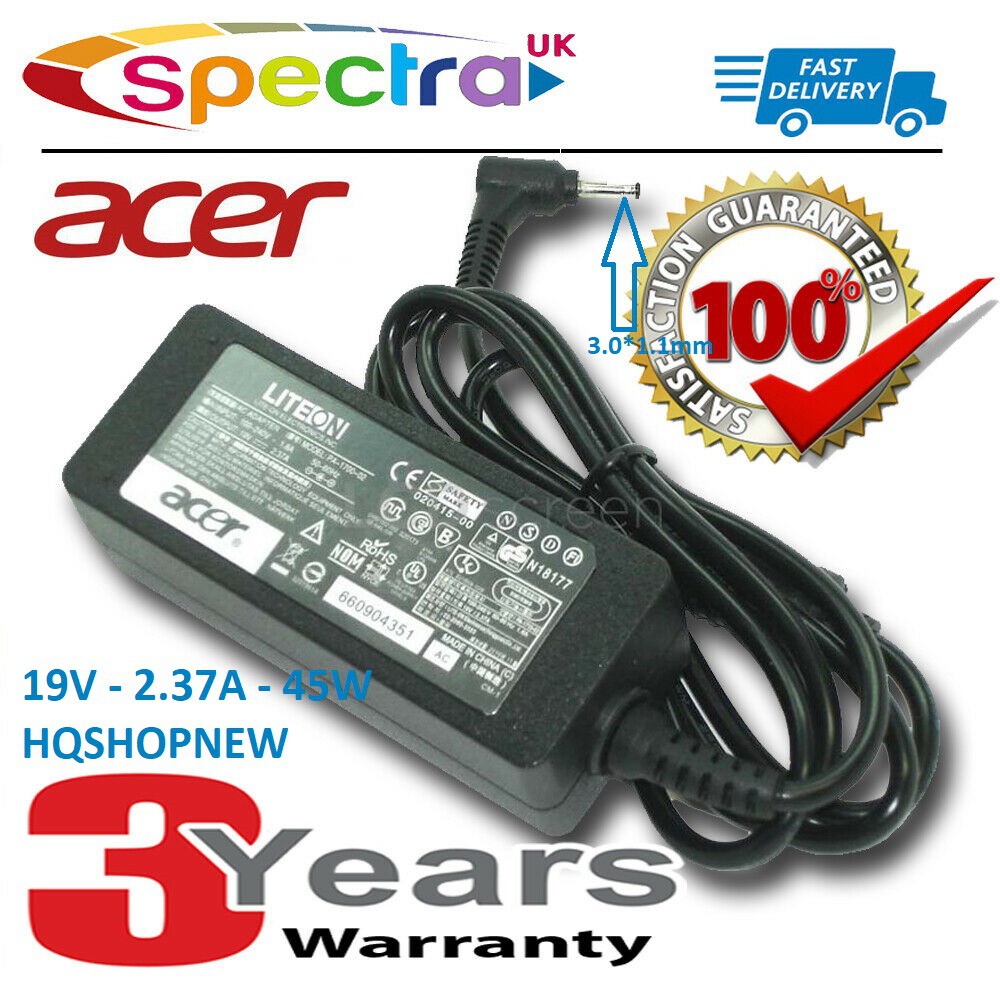 ⚡️[Sạc zin] Sạc laptop Acer 19V - 2.37A - 45W chân nhỏ , chân to