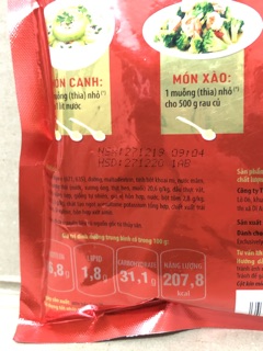Túi Hạt Nêm Tôm Và Thịt ChinSu 400g