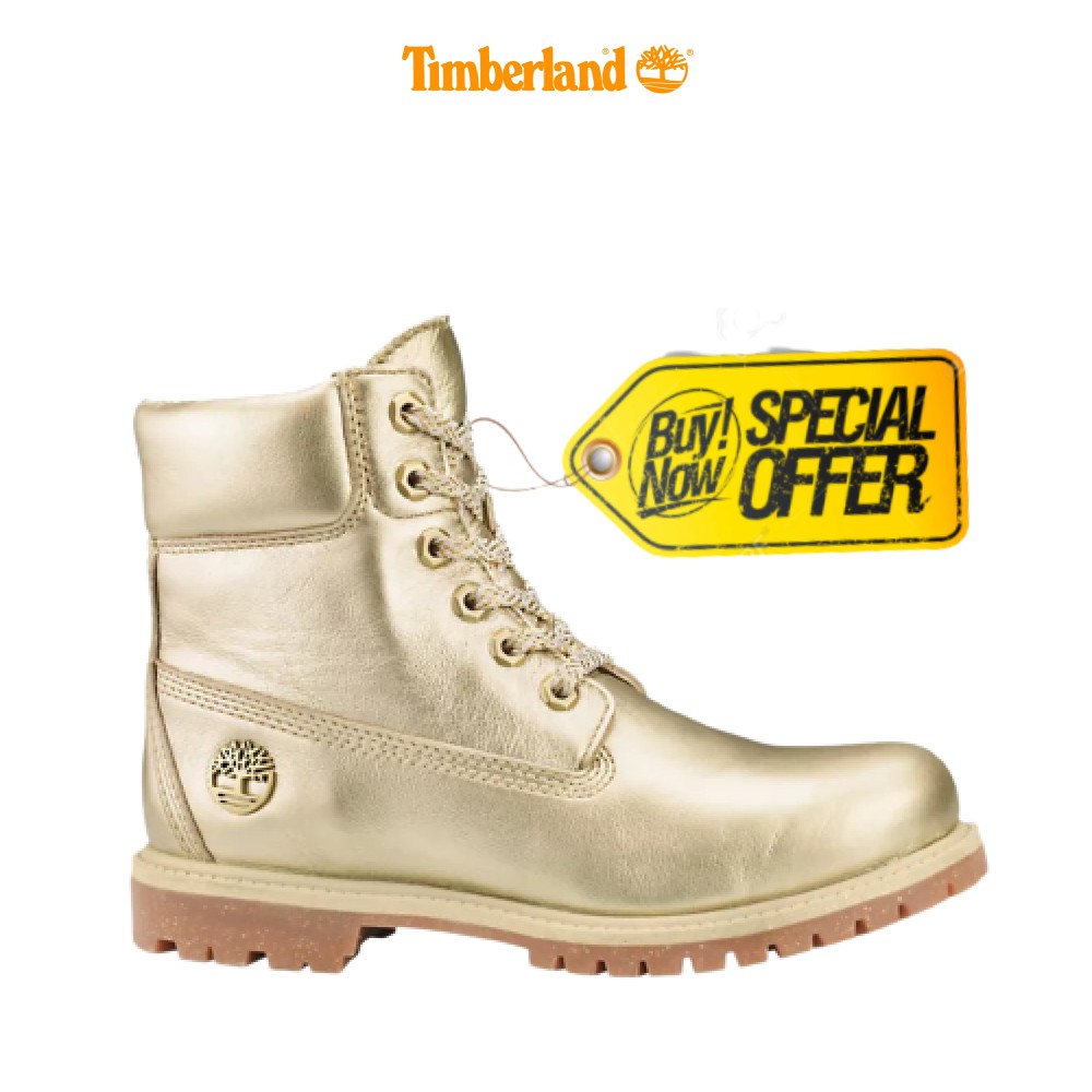 Giày Boot Nữ Cổ Cao Timberland 6-inch Premium Metallic TB0A24H1FP