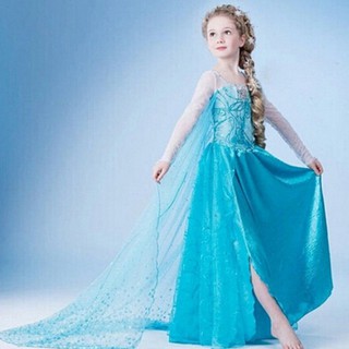 Frozen 2 Váy công chúa Elsa đông lạnh Váy trẻ em Bộ  Váy đầm/phụ kiện