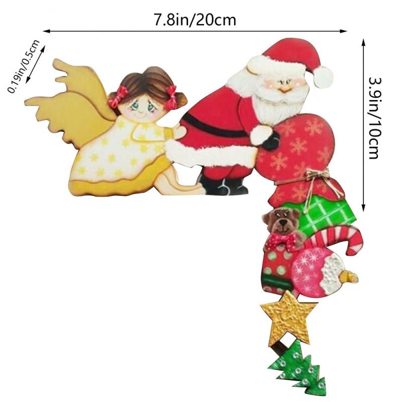 Phụ Kiện Trang Trí Giáng Sinh Hình Ông Già Noel Tuần Lộc Vui Nhộn