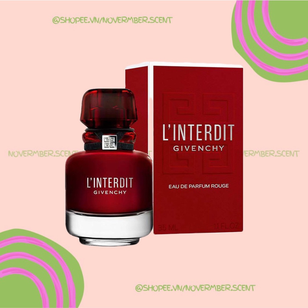 ❣ Nước Hoa Nữ L'Interdit Rouge Eau de Parfum - ᴛᴇsᴛᴇʀ 5ᴍʟ/10ᴍʟ/20ᴍʟ