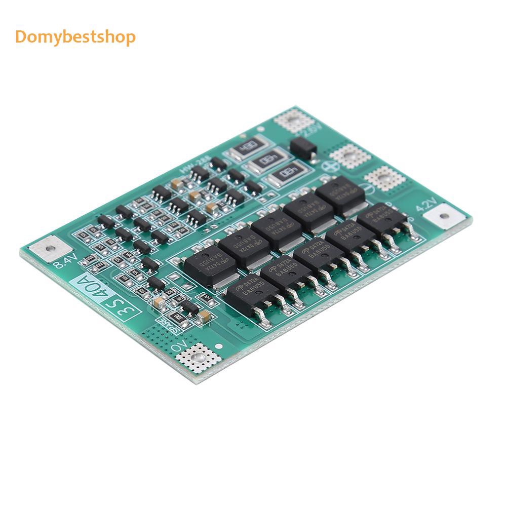 COD☭3S 40A BMS Pro 11.1V 12.6V 18650 Great Lithium Battery Protection Board with Balanced