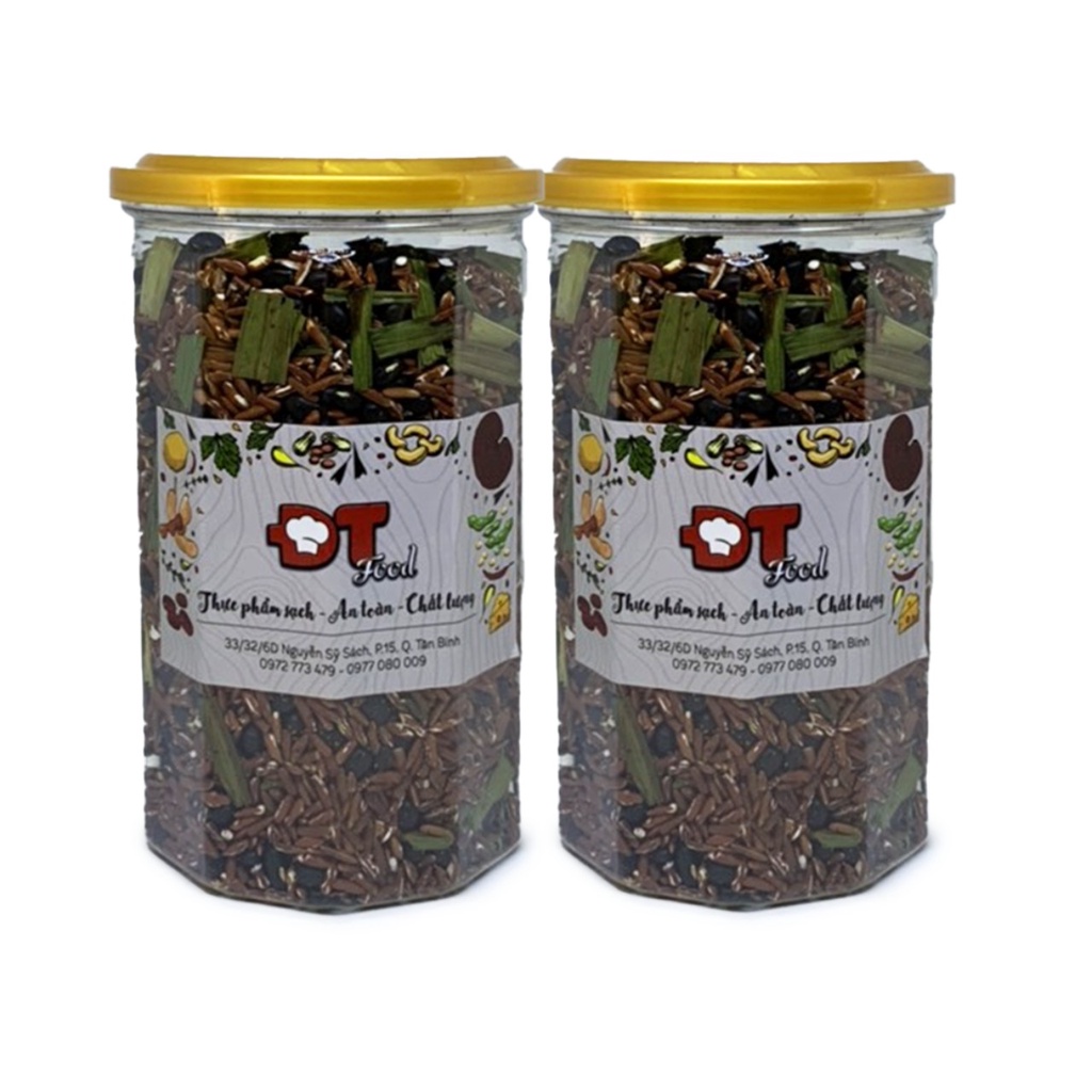 Trà Thảo Mộc Gạo Lứt Đậu Đen DTFood