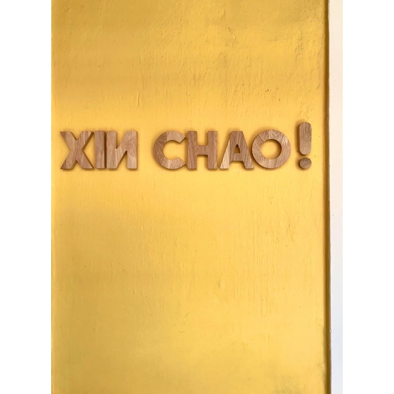 Chữ gỗ tự nhiên
