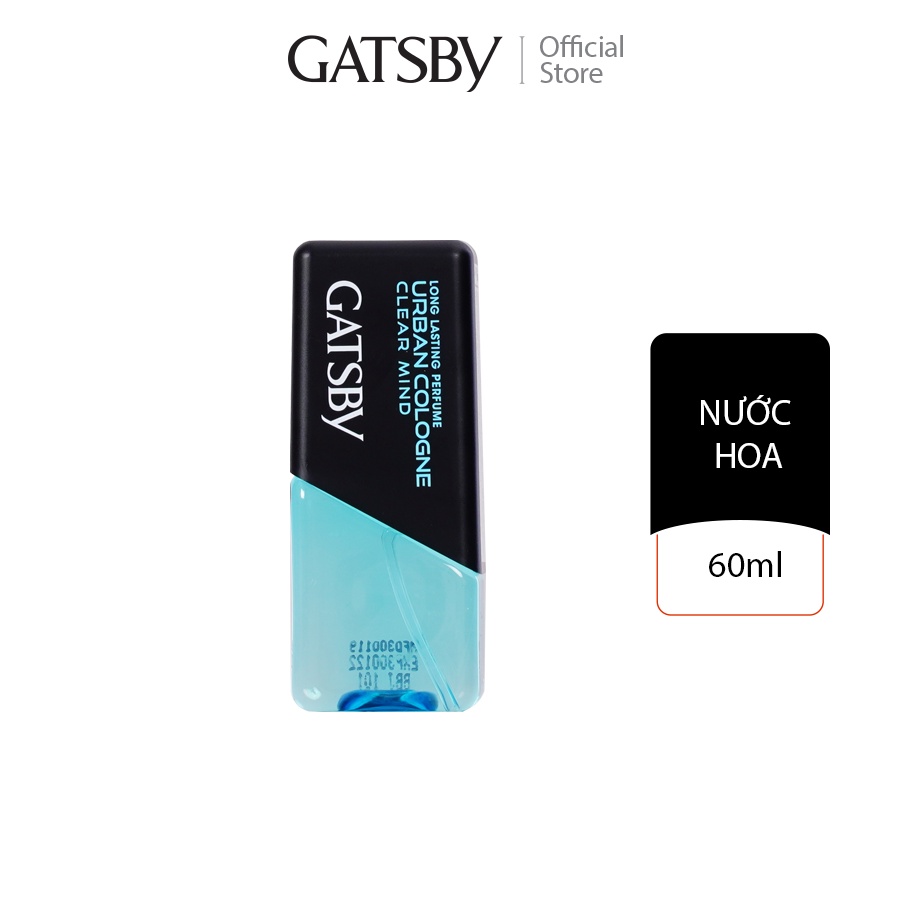 Nước hoa GATSBY URBAN COLOGNE CLEAR MIND 60ml