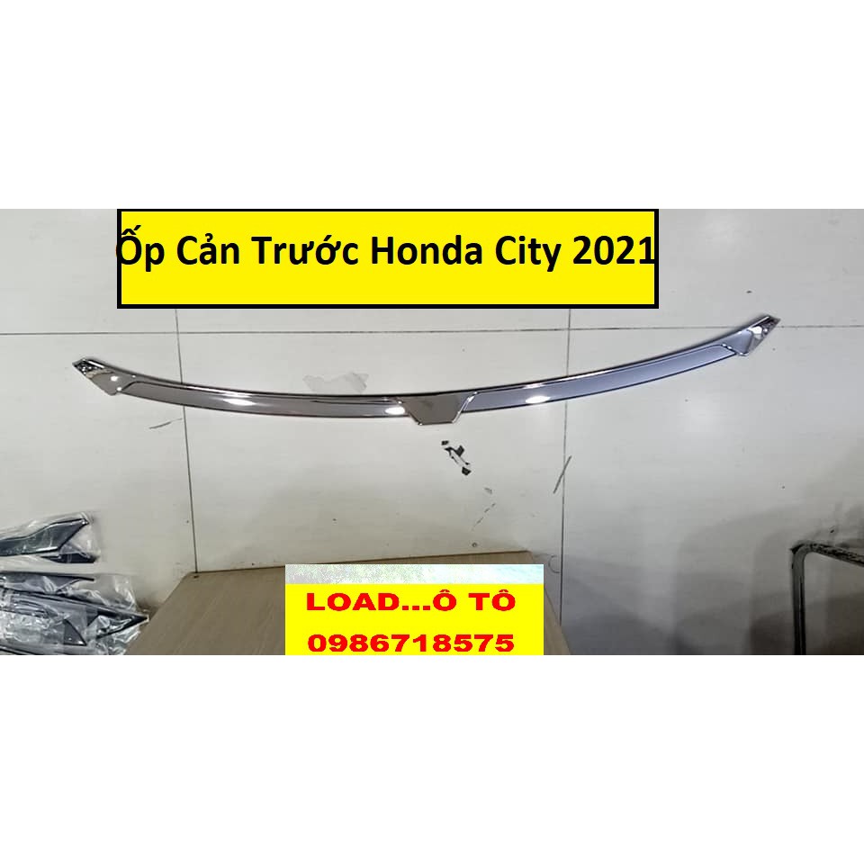 Ốp Cản Trước Honda City 2022-2021 Mạ Crom Cao Cấp