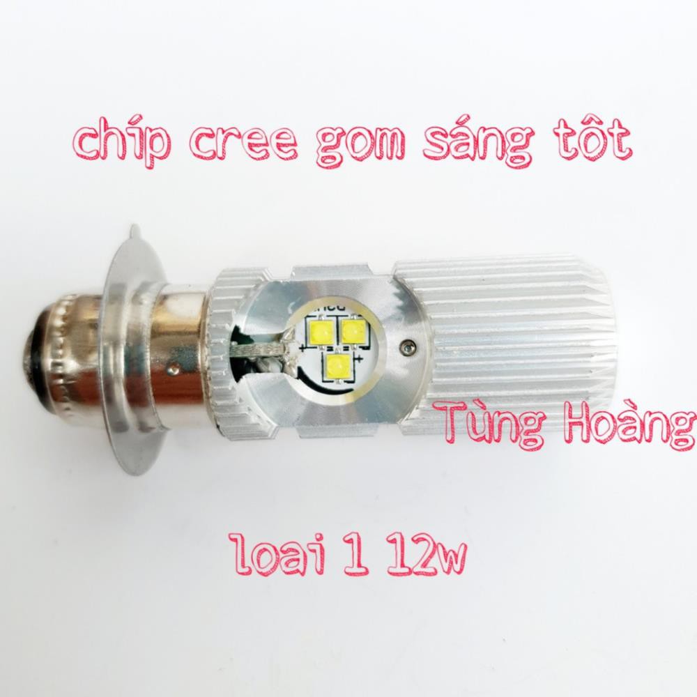 Đèn pha led shilan M5 chíp cree độ sáng cao, gom sáng tốt :