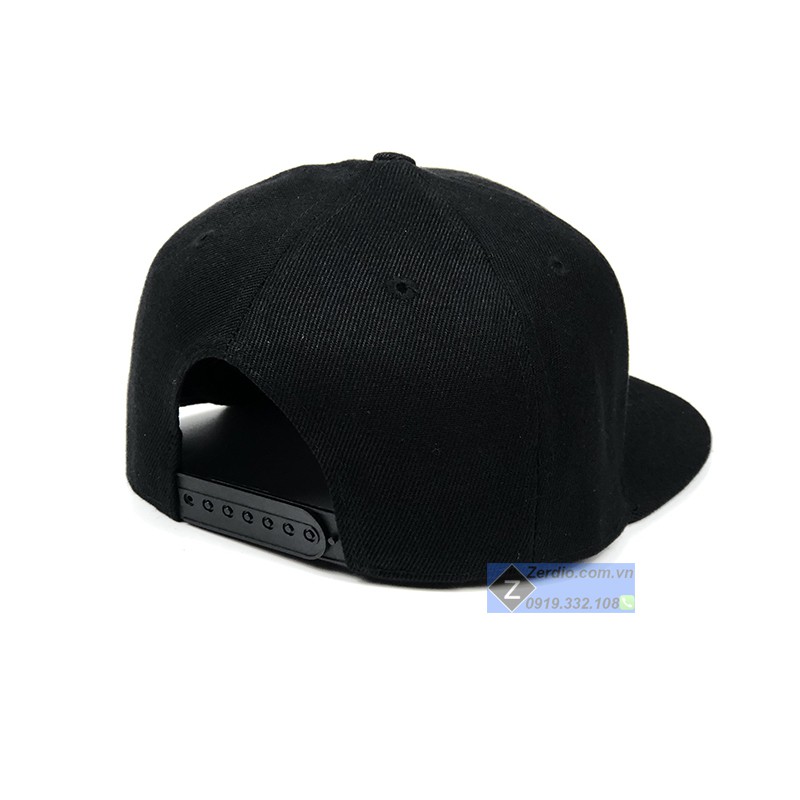 Mũ nam nữ trơn Snapback Classic đen, đỏ, xám đẹp, phong cách hiphop tối giản