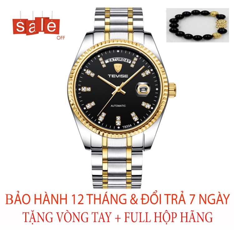 💥FREESHIP+TẶNG VÒNG TAY💥 Đồng hồ nam TEVISE T833A M1-Giảm 15K nhập [ DONG HO NAM ]-Ưu đãi mua đồng hồ nam tại shop
