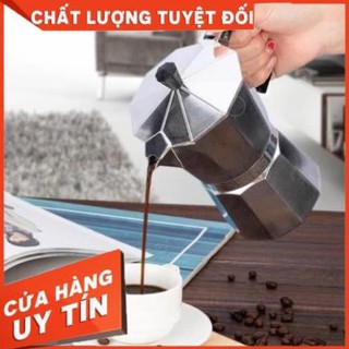 Ấm pha cà phê Moka Express 3TZ (6 cup), bình pha cà phê kiểu Ý
