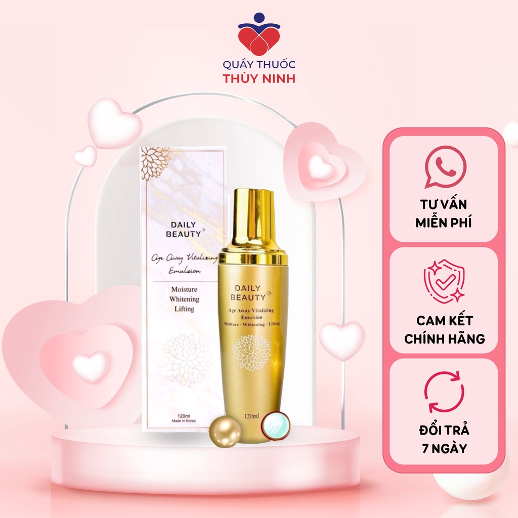 Sữa dưỡng da R&amp;B Hàn Quốc Daily Beauty Age Away Vitalizing Emulsion 1234511