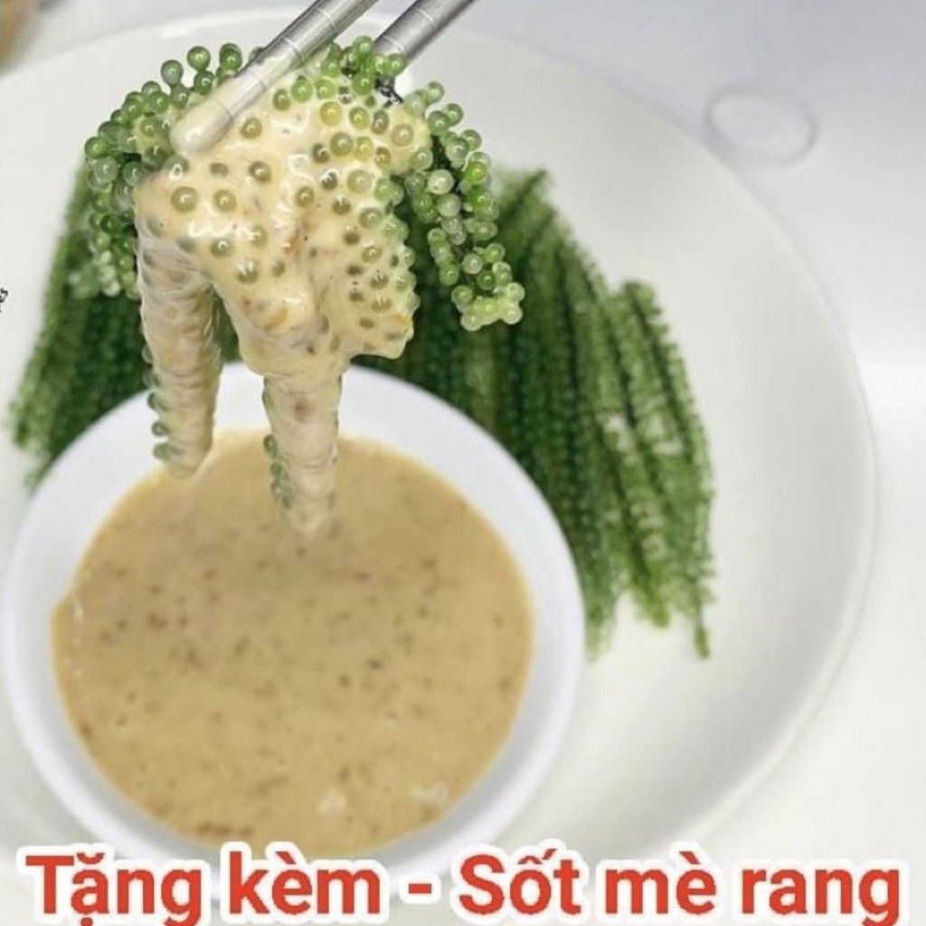 Combo 10 gói nước sốt mè rang Kewpie ăn kèm rong nho hoặc salat