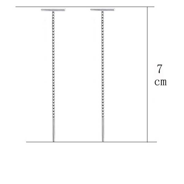 Khuyên Tai Chuỗi Dài Hình Chữ T 2021