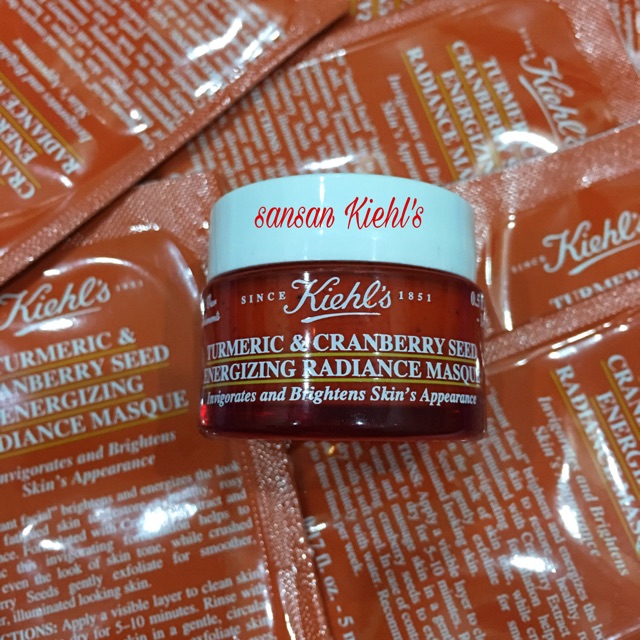 Sample mặt nạ đất sét, ngò, nghệ, hoa cúc Kiehl's 5ml | BigBuy360 - bigbuy360.vn