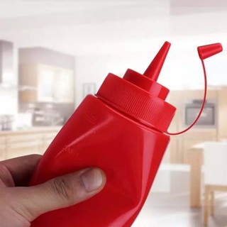 Bình bóp nhựa xịt tương/dầu/ siro/ sữa đặc 480/600ml