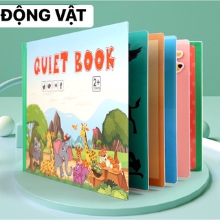 Sách bóc dán thông minh Montessori