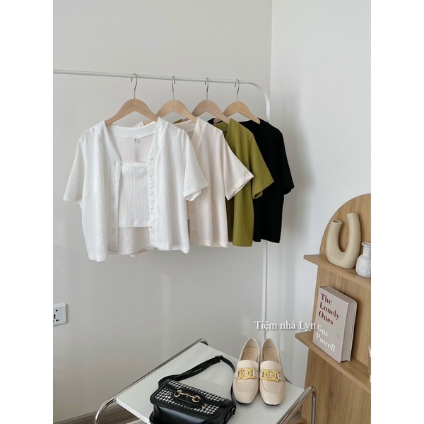 Set Áo Cardigan Và Áo 2 Dây | Set Áo 2 Món Nữ