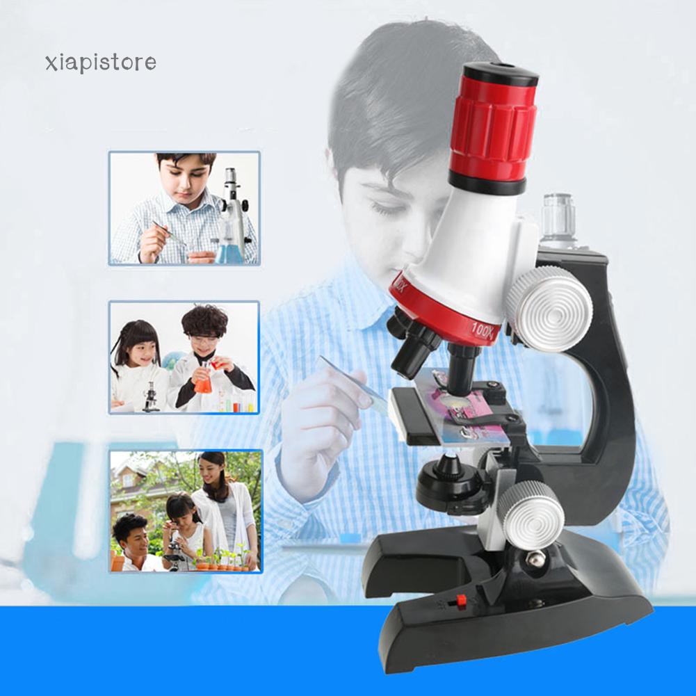 Bộ kính hiển vi mini cho bé học tập kèm phụ kiện