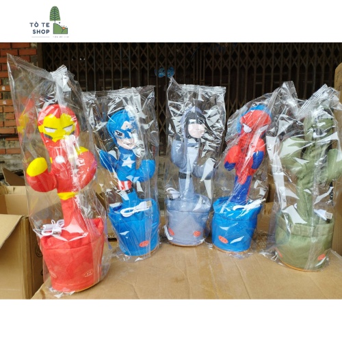 Xương rồng nhảy múa phiên bản siêu anh hùng,xương rồng biết nhại tiếng,phát 120 bài nhạc Việt, xương rồng người nhện