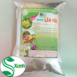 Lân vôi khử trùng nấm bệnh - diệt ốc sên - túi 2kg