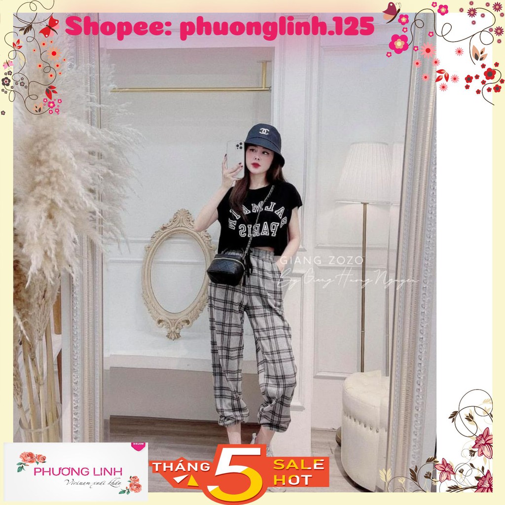 SET BỘ ÁO PARIS QUẦN BOM 2 HỌA TIẾT CHO NỮ | BigBuy360 - bigbuy360.vn