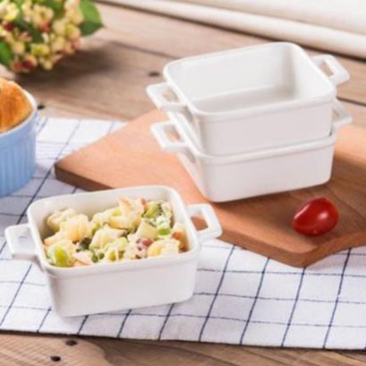 Bát 2 tai vuông size 15cm - Cao cấp