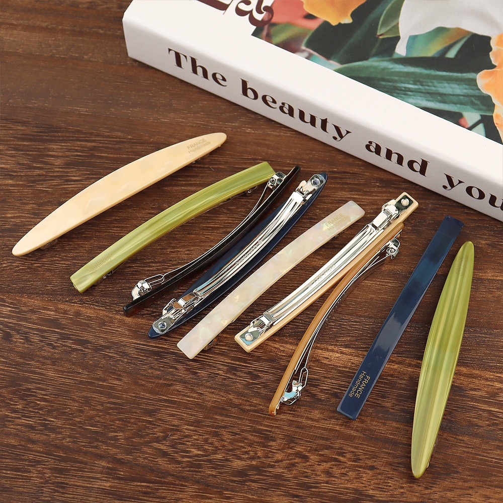 Kẹp Tóc Hình Chú Vịt Bằng Nhựa Resin Thời Trang Hàn Quốc Cho Nữ