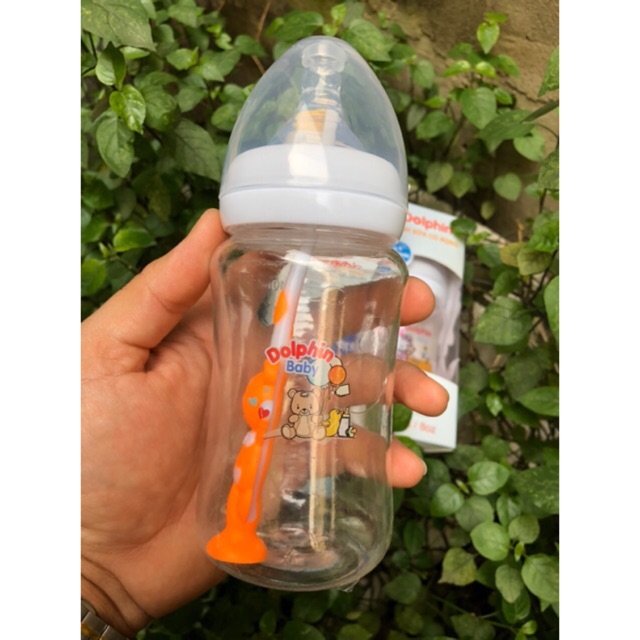 Bình sữa cổ rộng Dolphin