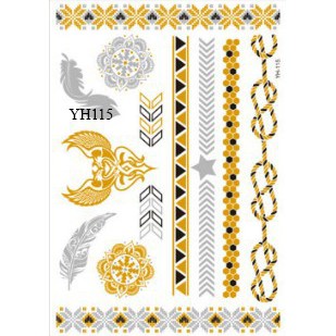 Xăm ánh kim  - Flash Tattoo