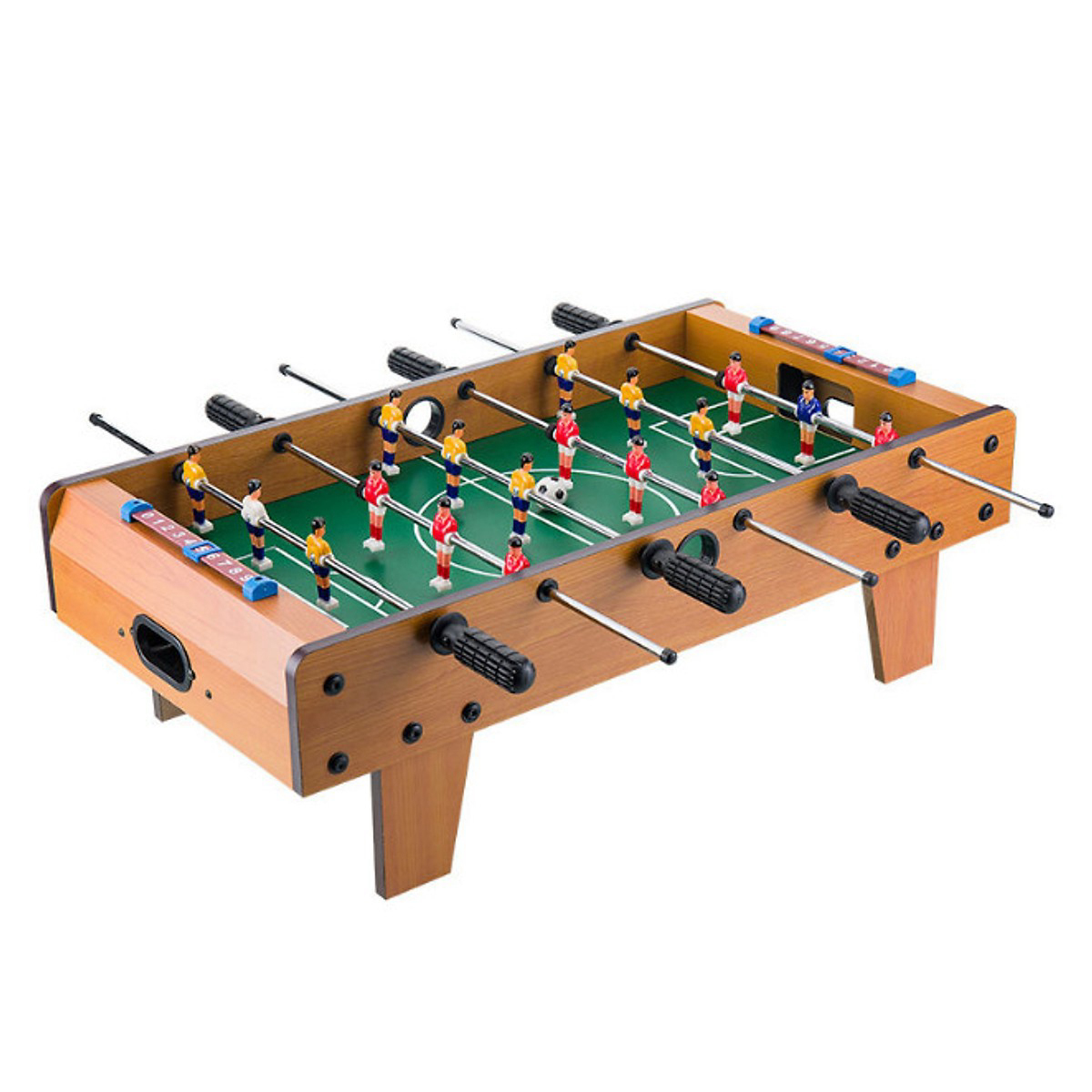 Bàn Đá Banh Mini - Đồ Chơi Bàn Bi Lắc Bóng Đá Table Top Foosball Trẻ Em, Luyện Phản Xạ, Trẻ Thông Minh