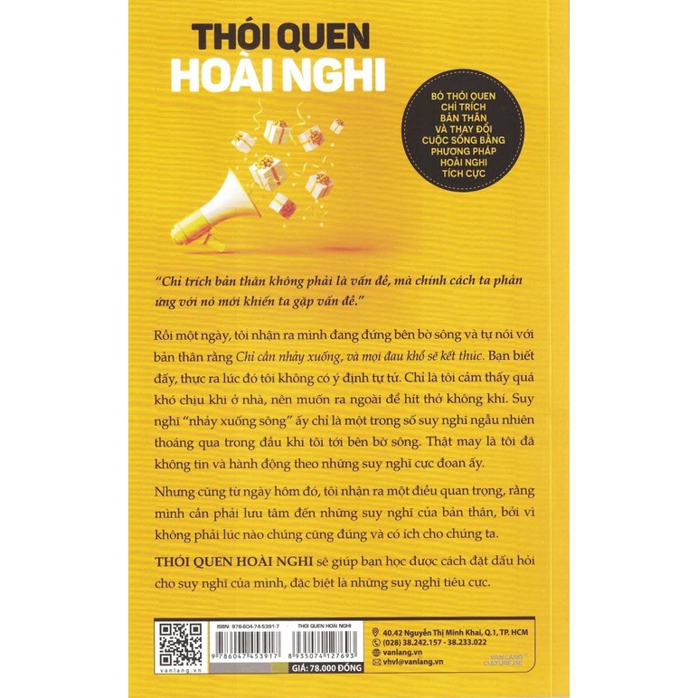 Sách - Thói Quen Hoài Nghi - VLG